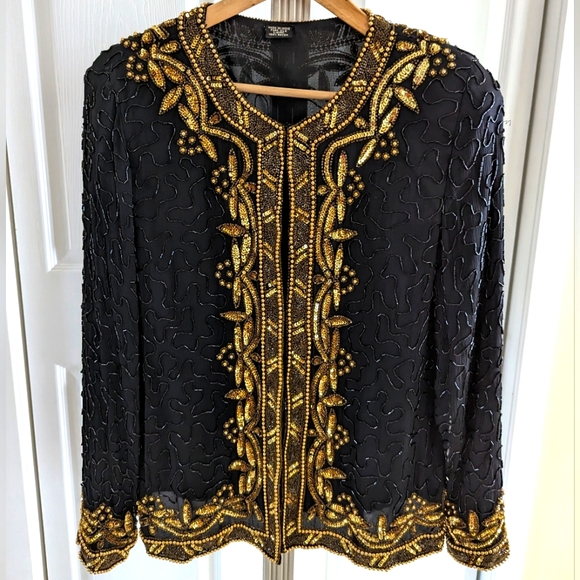 Pure silk Jacket - Picture 1 of 5